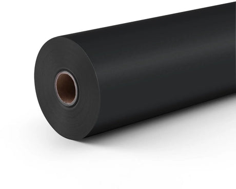 Loklik permanent klebendes Vinyl matt 12 m – Schwarz – 30,5 x 1200 cm