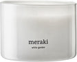 Meraki geurkaars white garden groot