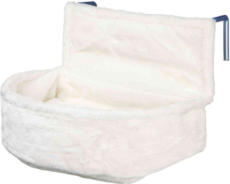 Trixie - Heizkörperhängematte Relax - Plüsch - Weiß - 45x13x33 cm