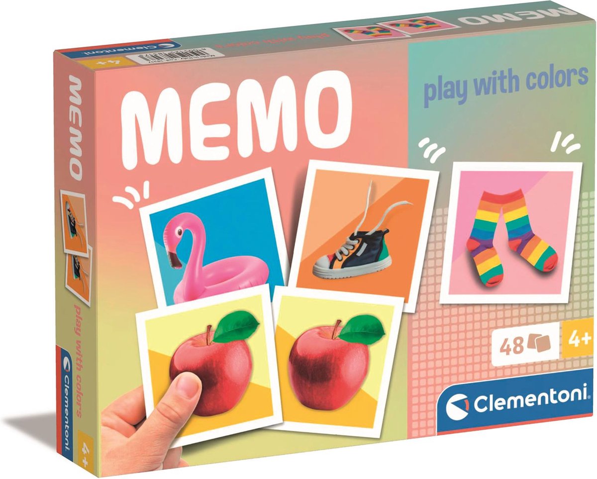 Clementoni Memo -Spiel mit Farben