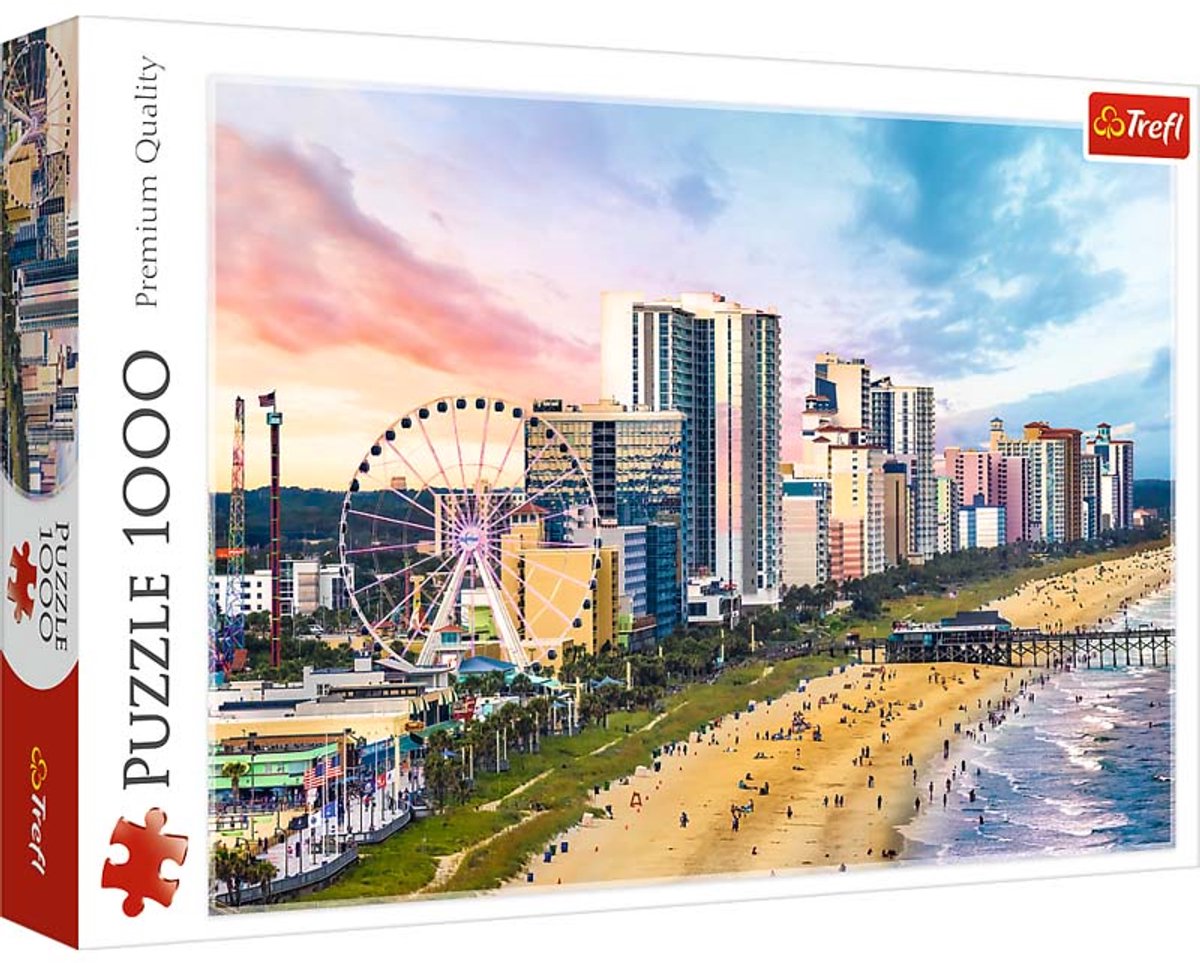 Trefl-Puzzle – 1000 Teile – Myrtle Beach, South Carolina, USA, Landschaft.