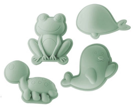 Scrunch-Sandformen – Mint – faltbar – recycelbar