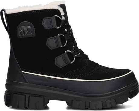 Sorel torino™ v wp Damen-Schneestiefel – Schwarz, Rehbraun – Größe 38,5