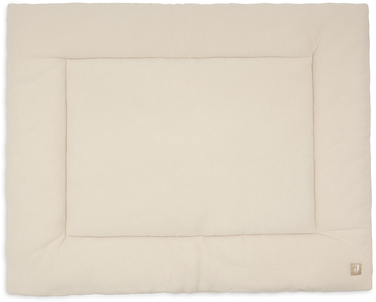 Jollein boxkleed baby - 75x95cm - little waffle - warm sand sand