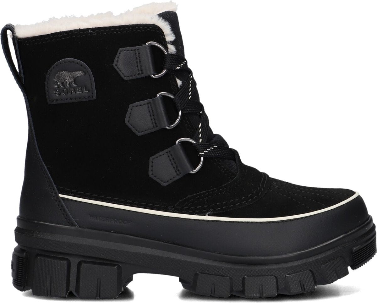 Sorel Torino V WP Stiefel – Wildleder – Damen – Schwarz – Größe 37,5