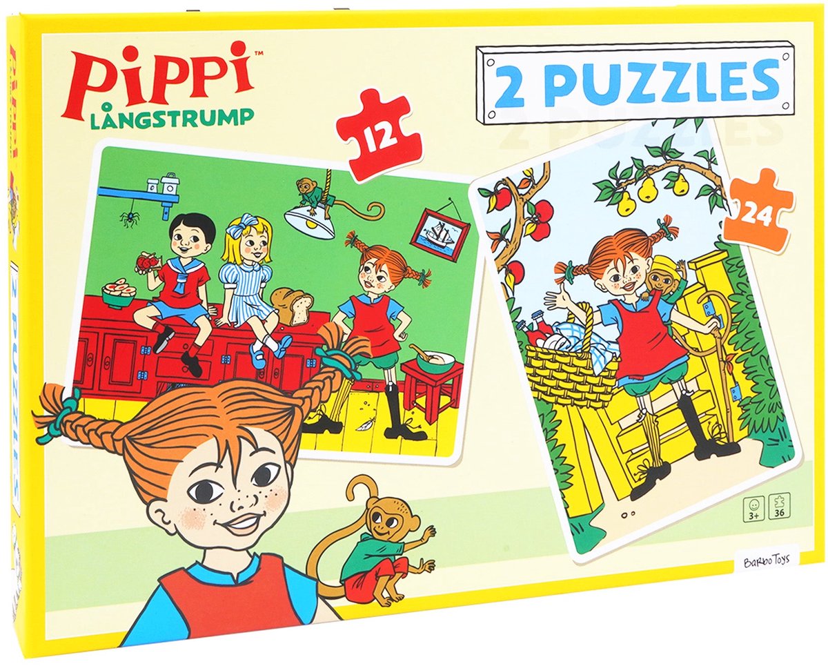 Barbo Toys Pipepi 2 Puzzles (8624)