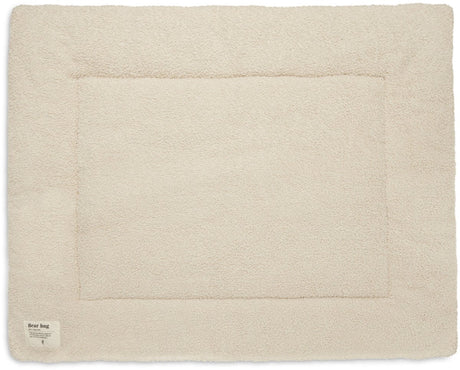 Jollein Laufgittermatte Boucle - Natur - Babyspielmatte - 75x95cm