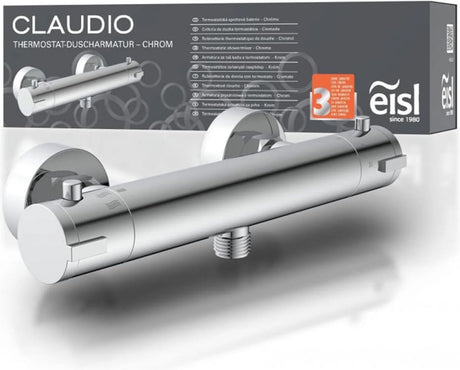Eisl Brausearmatur Claudio Thermostat chromfarben