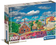 Clementoni – Puzzle – 1000 Teile – Park Güell, Barcelona – Puzzle für Erwachsene – hochwertige Sammlung
