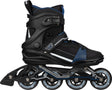Nijdam inline skates - alu chassis - circuit cruiser - maat 39 - zwart