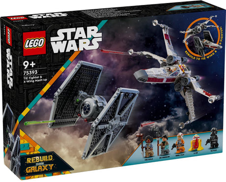 Lego Star Wars 75393 Tie-Fighter und X-Wing-Kombination