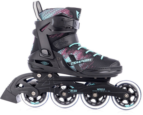 Tempish Wox 2.0 84 Inline-Skates - Inline-Skates - Damen - Schwarz Türkis - Größe 41