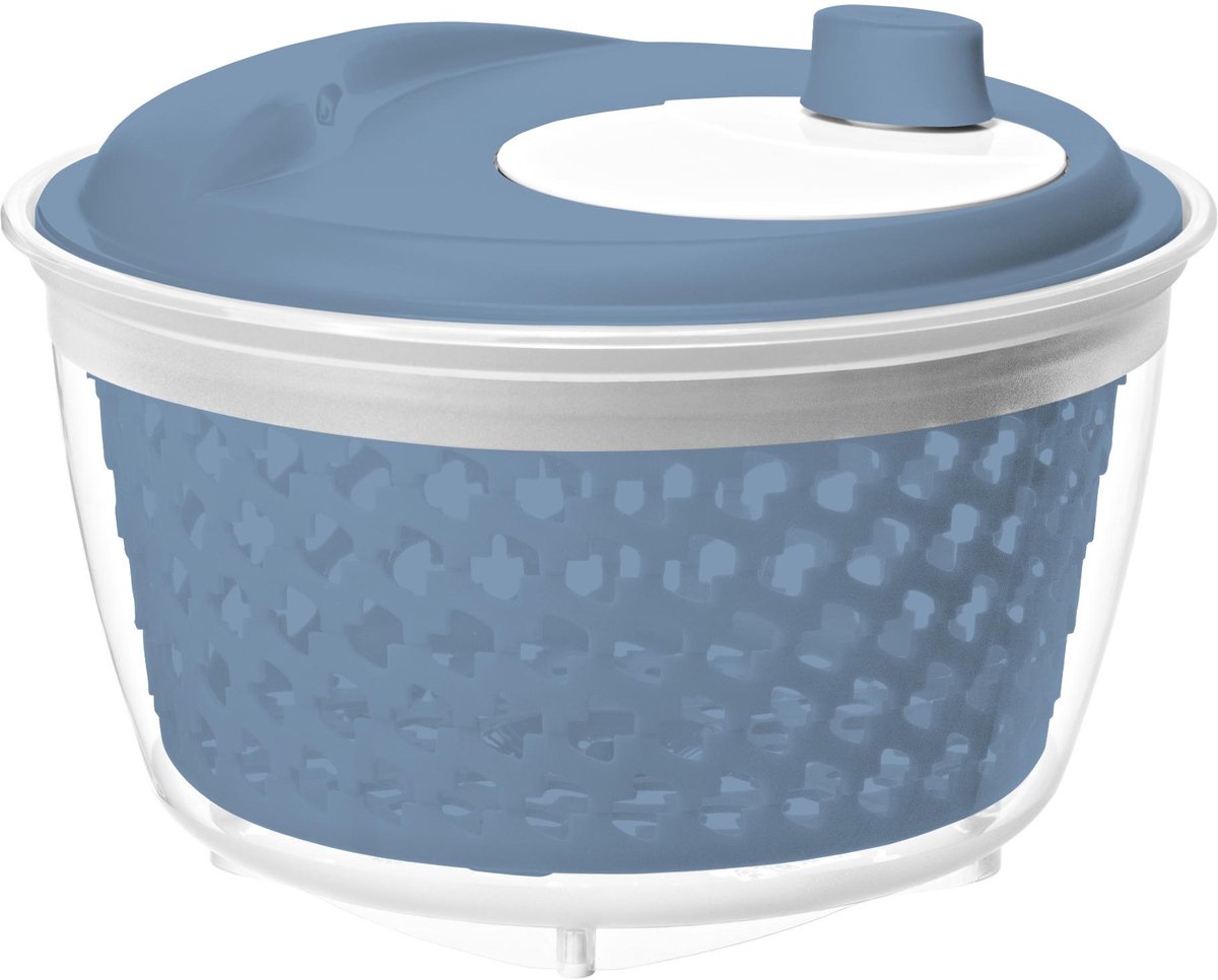 Rotho Salatschleuder 4,5 l Fresh Horizon Blue