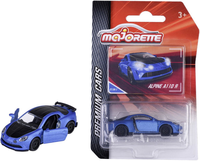 Majorette alpine a110r, blauw (premium cars)