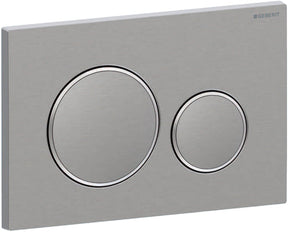 Geberit Sigma20 Druckplatte – Edelstahl gebürsteter Stahl