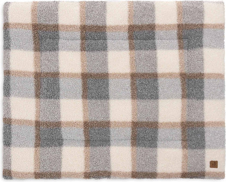 Jollein boxkleed 75x95cm - speelkleed baby - check boucle.
