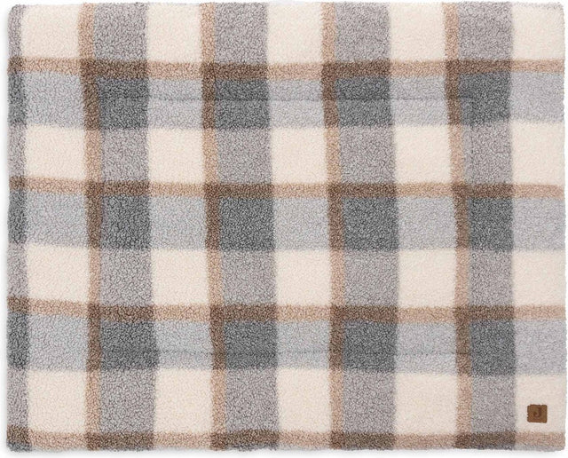 Jollein boxkleed 75x95cm - speelkleed baby - check boucle