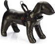 Beeztees hondentuig parinca premium comfort - hondenharnas kleine honden - nylon - zwart - 42-53cmx20mm