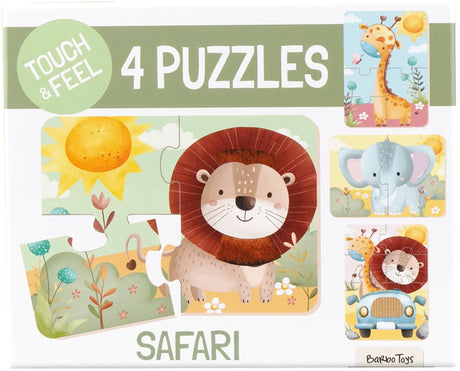 Barbo Toys Safari-Touch-Feel-Puzzles (5610)