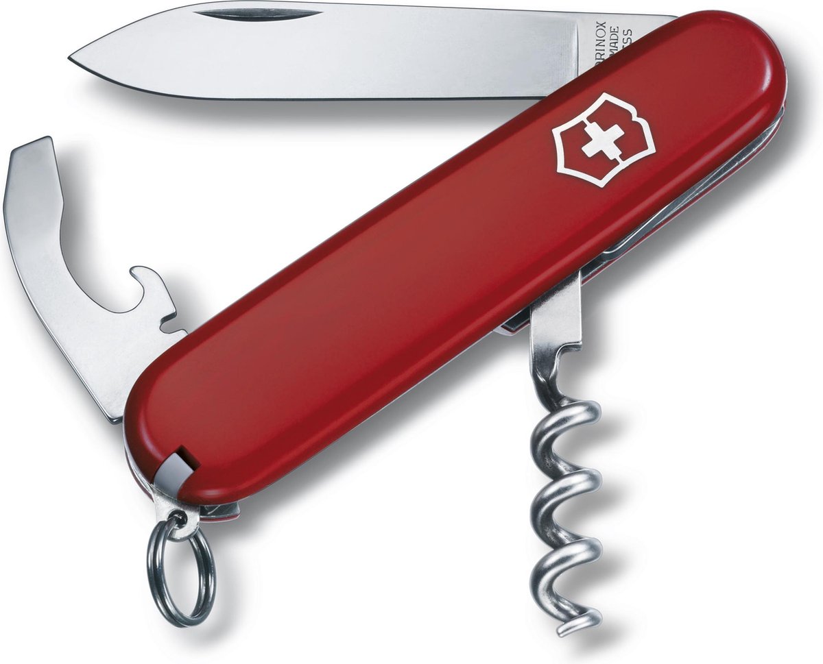 Victorinox Kellnertaschenmesser - 9 Funktionen - Rot
