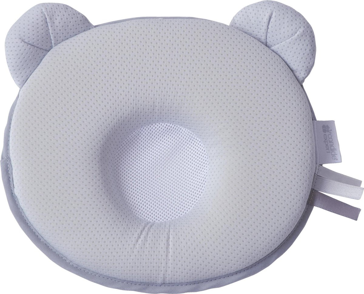 Candide – Babykissen – Flachkopf – Petit Panda Air+ – Grau