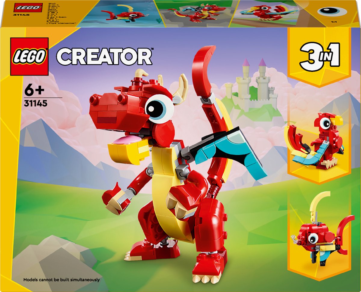 LEGO LEGO Creator 31145 Red Drache