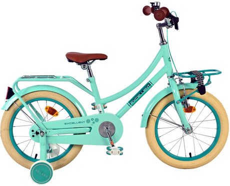 Volare Exzellente Kinderfahrrad - Mädchen - 16 Zoll - grün - 95% versammelte sich