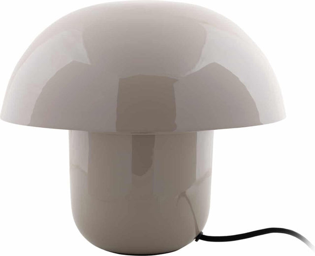 Leitmotiv tafellamp fat mushroom - grijs - 29x29x25cm - scandinavisch