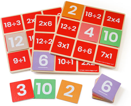 Bigjigs Mathe-Bingo multiplizieren dividieren