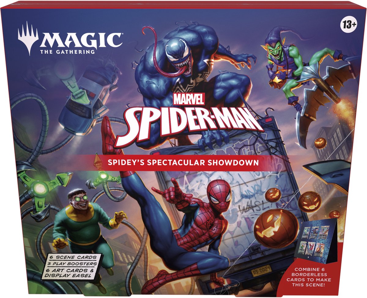 Magic the Gathering Marvel's Spider-Man-Szenenbox – Spider-Mans spektakulärer Showdown