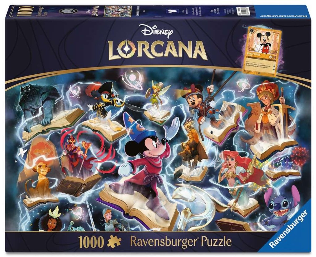 Ravensburger – Disney Lorcana Steel – Puzzle 1000 Teile