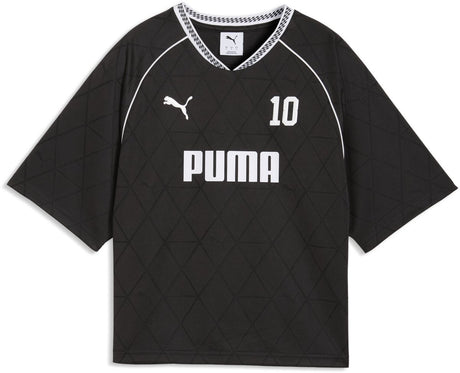 Puma Sport Relaxed Jersey Damen-T-Shirt – Schwarz