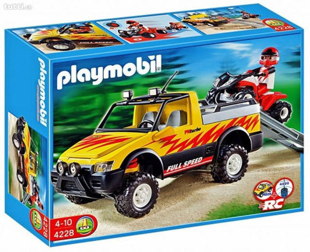 Playmobil Pick-up mit Quad - 4228