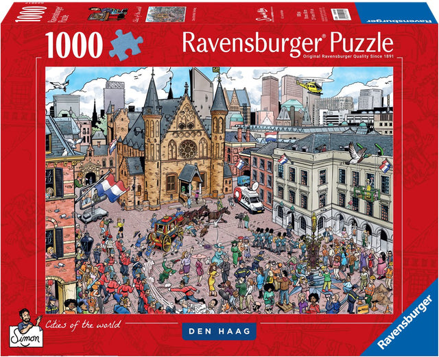 Ravensburger Puzzle Fleroux Den Haag - 1000 Teile.