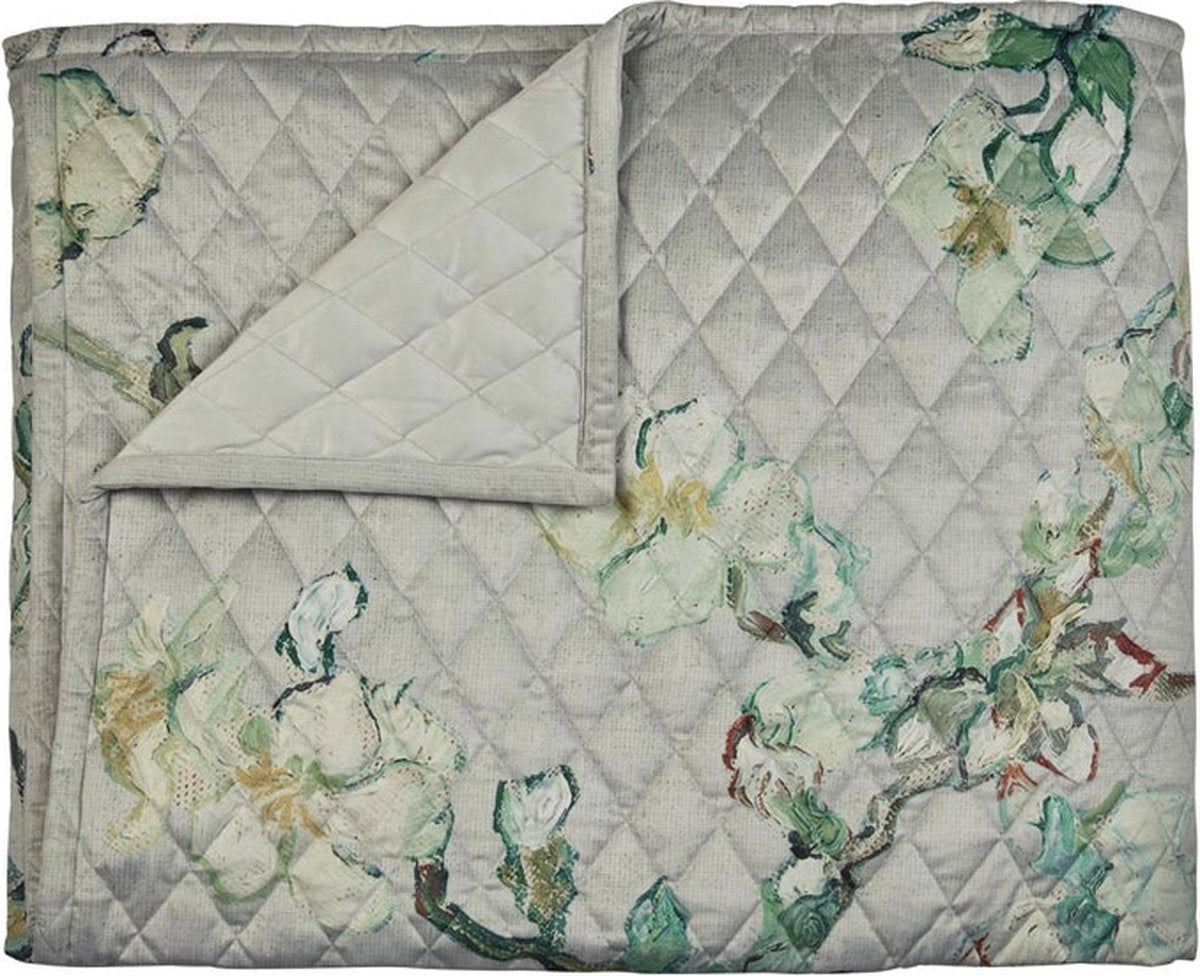 Beddinghouse x van gogh museum blossoming bedsprei - 180x260 cm - zand