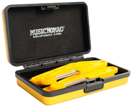 Musicnomad mn673 diamond coated nut vijl set - basgitaar