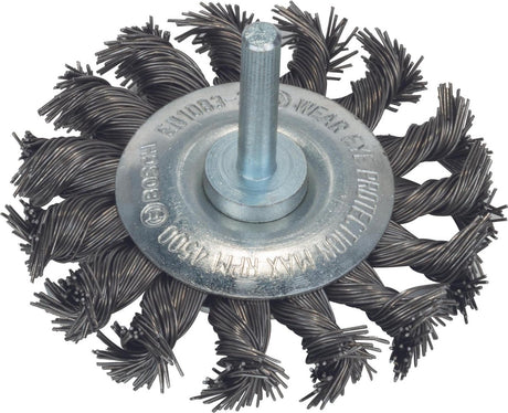 Bosch 6 mm Scheibenbürste 75 Zopf 0,5 Stahl