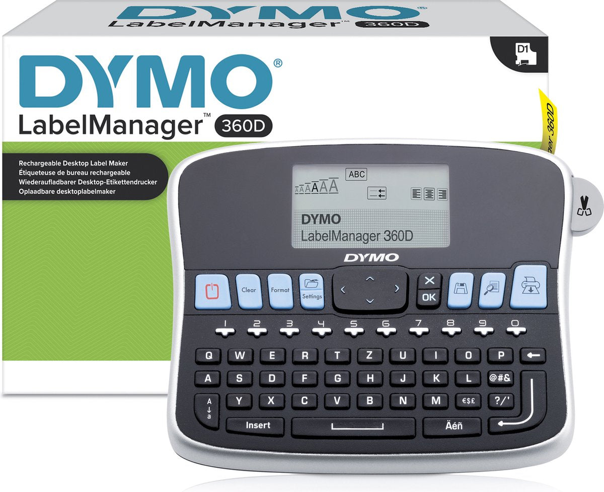 Dymo Etikettendrucker 360d qwertz eu