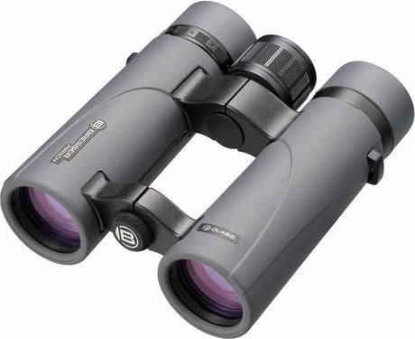 Bresser Pirsch usw. 8x34 Fernglas mit Fasecoating Grau