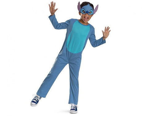 Disney-Verkleidung – Lilo Stitch, Kostüm Stitch Basic Plus, Größe XS (3–4 Jahre), Kind