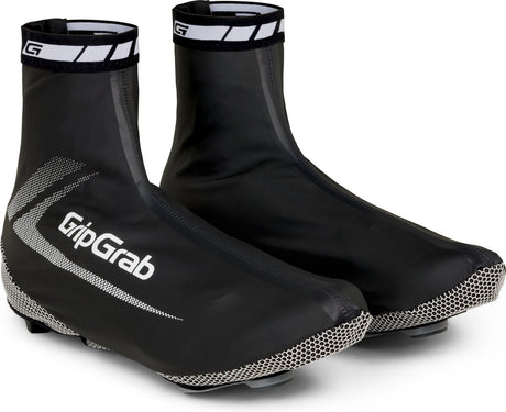 Gripgrab - Raceaqua wasserdichte Rennrad-Überschuhe Aero Cycling Regen Fahrrad-Überschuhe - Schwarz - Unisex - Größe M (40 41)