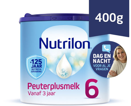 Nutrilon 6 peuterplusmelk – flesvoeding vanaf 3 jaar – 400g