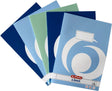 Herlitz schriften - a4 - lijn - 40 vel - assorti - 5 stuks