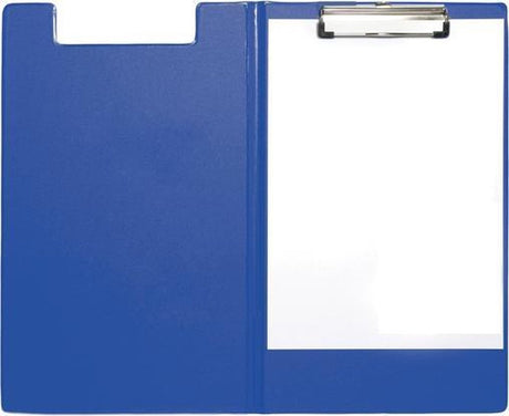 Seco Klemmbrett A4+ - mit Klappe - blau - se-570-pvc-bu