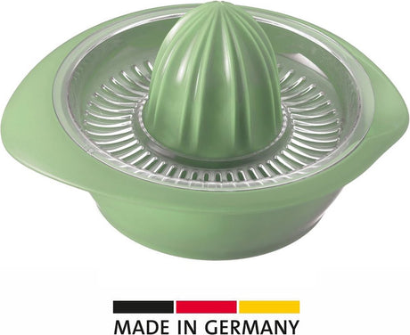 Westmark Zitruspresse mit Saftreservoir, Durchmesser: 18,7 cm, Fassungsvermögen: 350 ml, Kunststoff, Limetta, Mintgrün, 3091227m
