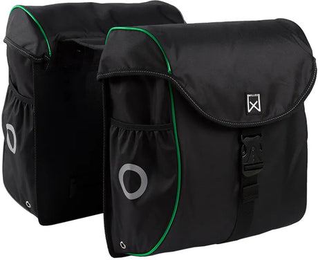 Willex - Gepäcktasche 300-Serie - 38 Liter - Schwarz Grün - Leichtgewicht