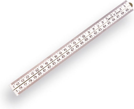 Schuil Zollstock 8624 Kunststoff 100cm weiß