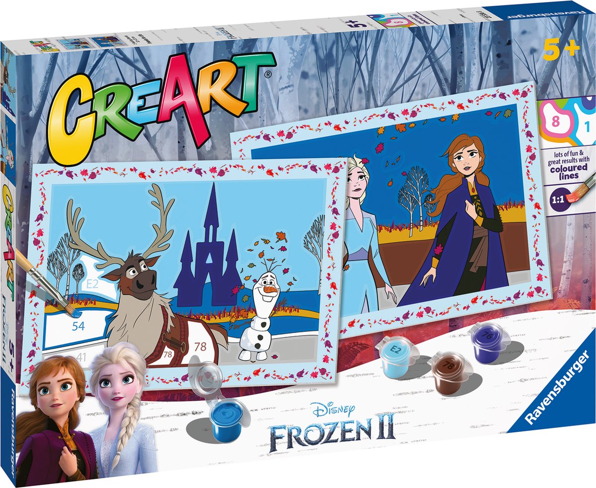 Ravensburger Creart Painting bei Nummer - Frozen 2