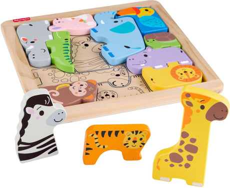 Holztier-Puzzle von Fisher-Price