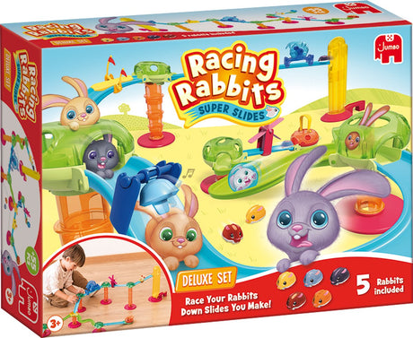 Jumbo Rennkaninchen Deluxe-Set – 5 Hasen